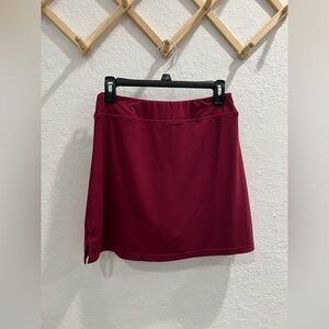 Women’s Red‎ Tennis Double Layered Short Skirt Skort by Ekouaer Size Small
